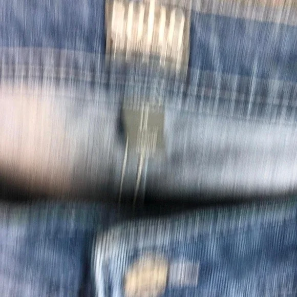 Soho Jeans Women's Blue Denim Shorts with Patches Size 14 - Picture 2 of 8